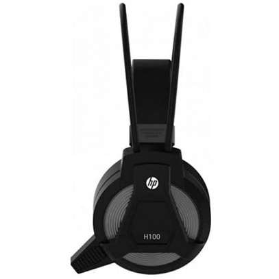 HP H100 OVER-EAR GAMING HEADSET WITH MIC (BLACK) image 1