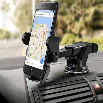 Adjustable car phone holder stand image 1