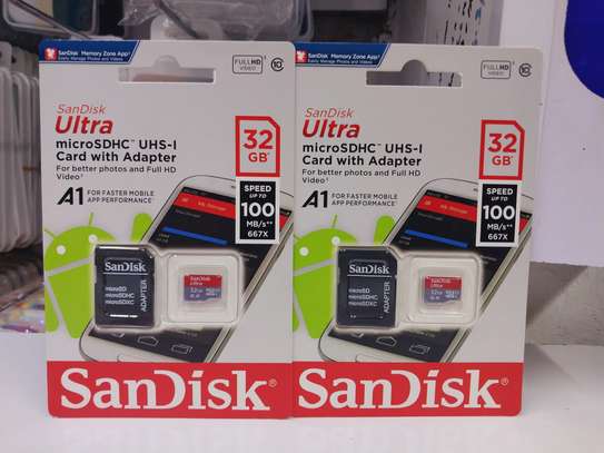 Original Sandisk Ultra 32GB microSDHC UHS-I Card image 2