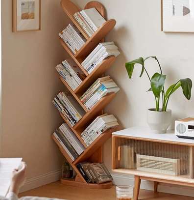 8 Tier Wooden Home Office Bookshelf image 5