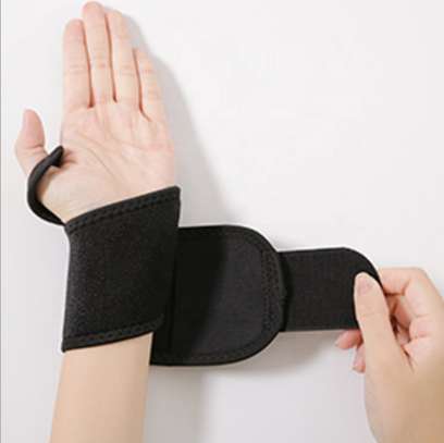 Adjustable Fitness Gym wrist wraps hand thumb support bands image 2