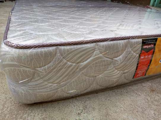 New day!10inch 6*6 HD quilted mattress free delivery image 1