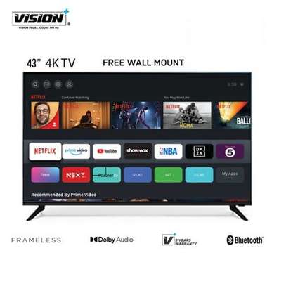 Vision Plus VP8843KV - 43″ 4K Frameless V+ OS Smart TV image 1