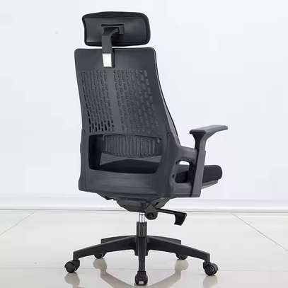 Office Chair: Office Staff Chair with 2D Adjustable Headrest image 4