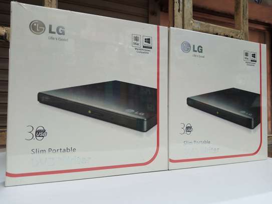 LG Slim Black External DVD-RW Drive image 2