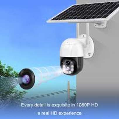 1080p Security Solar Panel Battery PoweredOutdoor image 3