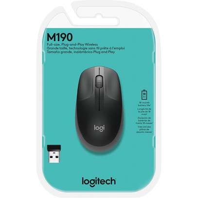 LOGITECH M190 FULL-SIZE WIRELESS MOUSE image 1