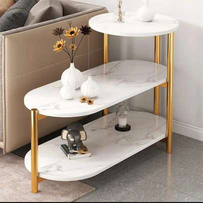 Fashionable Nordic Side Table 3 tier image 1