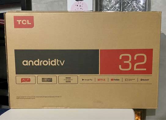 TCL  32'' Full HD Android TV, Black-NEW image 1
