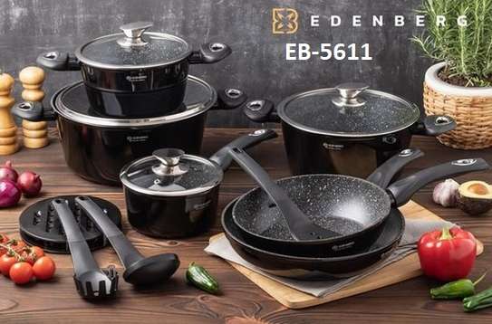 15pcs edenberg cookware set image 1