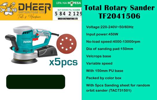 Total Rotary Sander 450w TF2041506 image 3