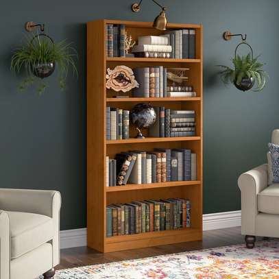 Office Cabinets: Modern 5 Tier Bookshelf image 5