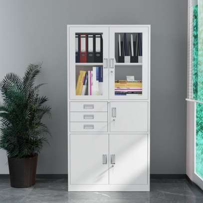 Office Cabinet: Office Cabinet With Lockable File Safe image 1