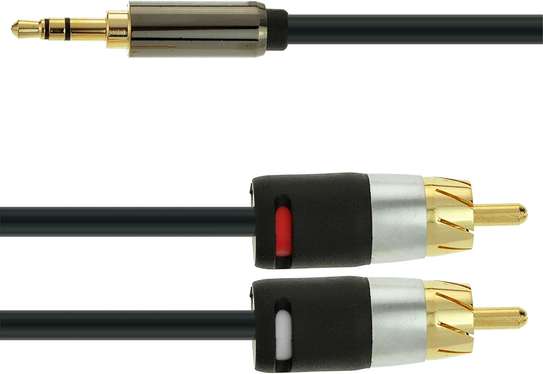 Mediabridge 3.5mm(Jack) Male to 2-Male RCA Cable image 2