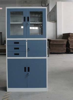 Metal Office Cabinet – 3-Drawer Steel Filing Storage image 5