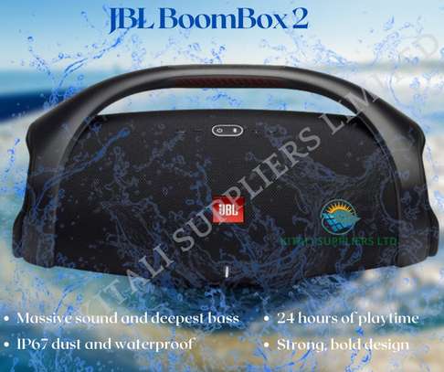 Jbl BOOMBOX 2 PORTABLE BLUETOOTH SPEAKER,WATERPROOF image 1