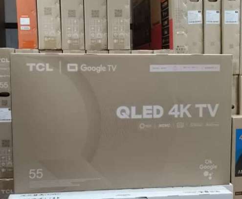 TCL 55inches Smart Tv QLED Google Tv Android 4k UHD image 1