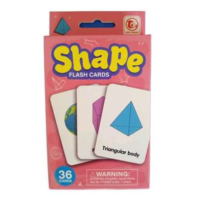 Shape Flash Cards for Kids Early Learning image 1