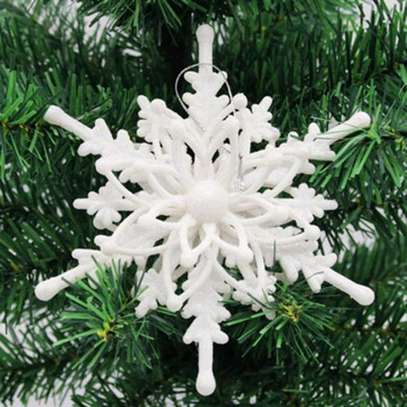 Snowflakes Christmas Tree Ornament image 1