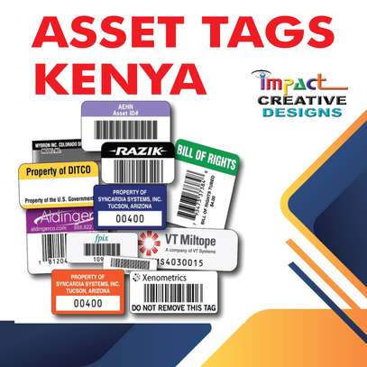 ASSETS TAGS IN KENYA (Acetone Activated) image 1