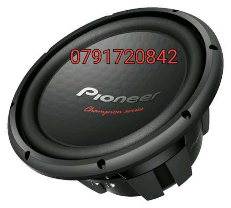Pioneer TS-W312D4 12 dual voice coil, 1600W Bass speaker image 1