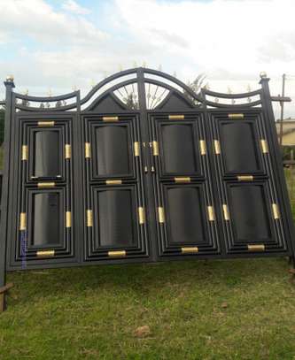 Heavy duty steel security gate image 4