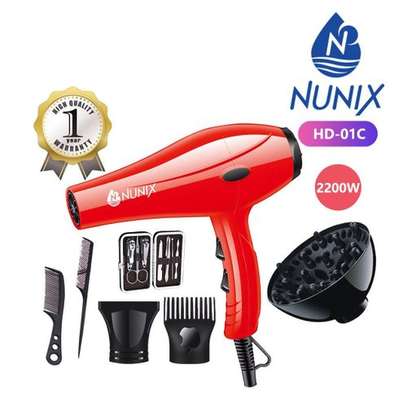 Nunix HD-01C 2200W Blow Dry Hair Dryer image 1