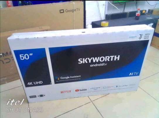 50 Skyworth Android Frameless - New Year sales image 1