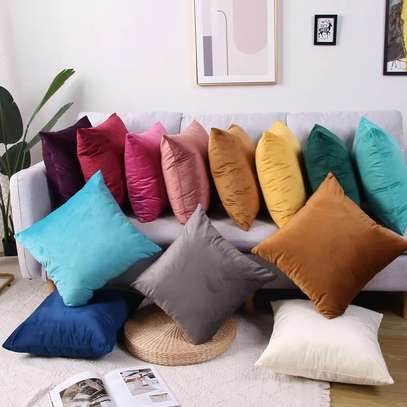plain colorful throw pillows image 3