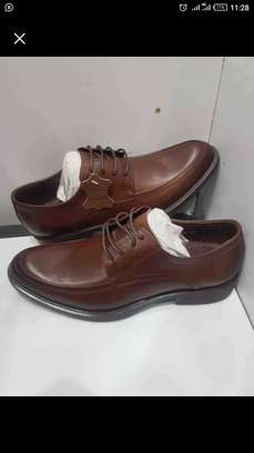 Italian leather dress shoes image 1