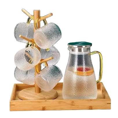 Snowflake Transparent Teapot / Coffee /Juice/ Lemonade Jug image 2