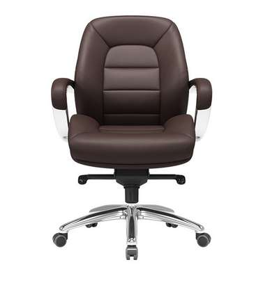 Office Chair:  Leather Swivel Office Boss Chair image 2