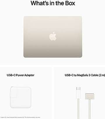 MacBook Air m2 chip 13” 8gb 512gb Starlight image 2