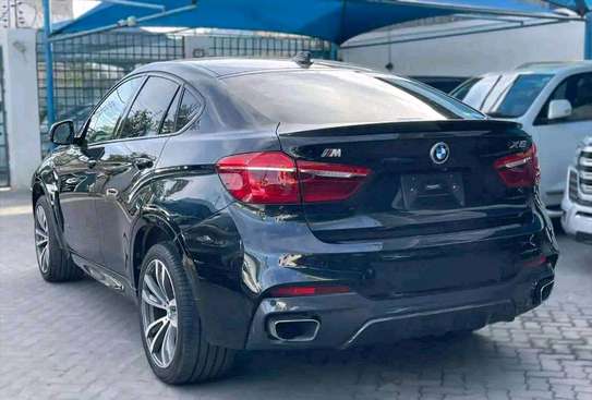 BMW X6 2016 model black colour image 3