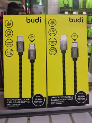 BUDI USB TYPE-C TO TYPE-C CHARGE AND SYNC CABLE 3M image 3