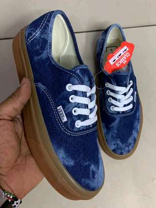 Checked Customised Double sole Vans available size 38-43 image 2