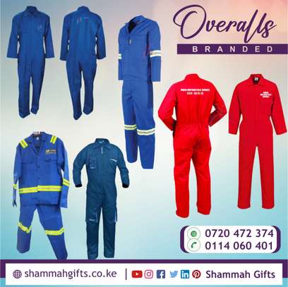 OVERALLS BRANDED WITH YOUR COMPANY DETAILS image 1