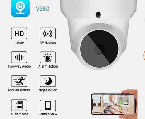 1080 HD Dome 360° PTZ security CCTV camera image 5