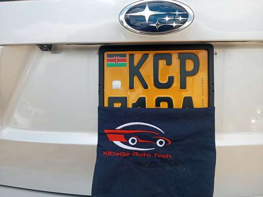 Kenyan Number/License Plate Holder set image 8
