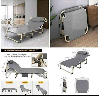 Foldable luxury bed chairs image 4