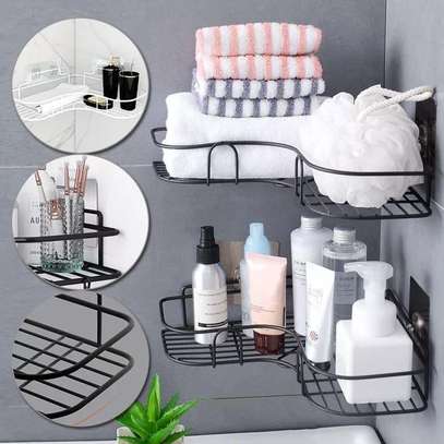 Bathroom / kitchen Corner  Shelf - triangular image 2