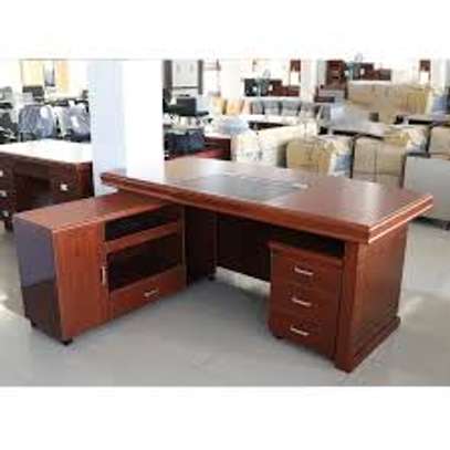 1.8 M Executive Mahogany Desk image 7