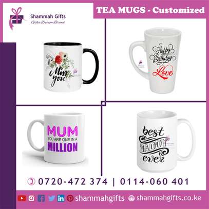 TEA MUGS Customized for a loved one image 1