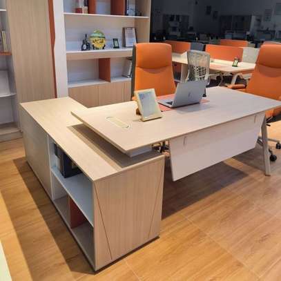 Office Desk: 1.6M L-Layout Office Desk image 3