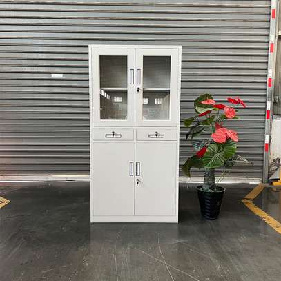 Durable Steel Storage Cabinet – Office Bookshelf image 3