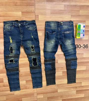 Funky sway legit Designer Quality men’s Rugged denim jeans image 7