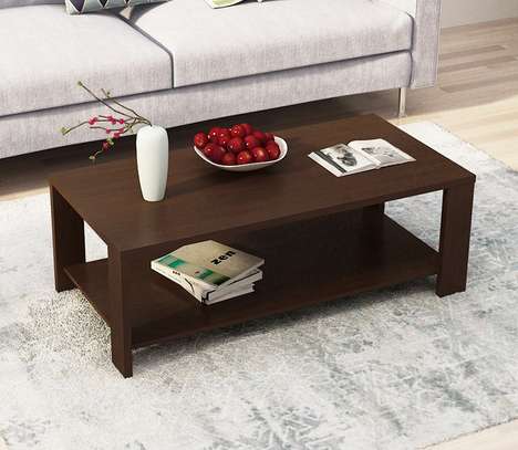 Solid Wood Rectangular Executive Office Coffee Table image 9