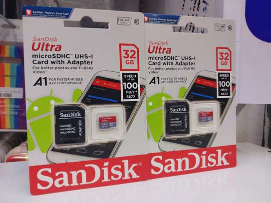 Original Sandisk Ultra 32GB microSDHC UHS-I Card image 3