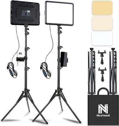 8000K Dimmable Bi-Color Panel Light for Live Streaming image 3