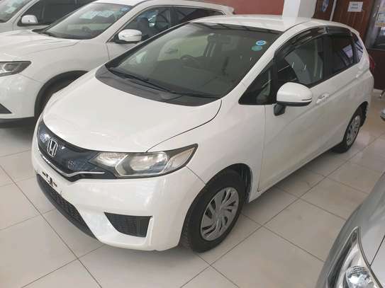 Honda fit white colour image 1